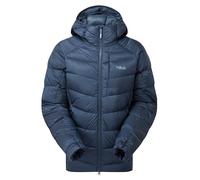 Rab Women's Glaceon Pro Jacket - Lightweight Down Coat for Hiking, Climbing, & Mountaineering - Tempest Blue - X-Large
