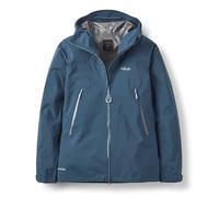 Rab Women's Kangri GTX Jacket - Waterproof Breathable Gore-Tex Coat for Trekking, Climbing, & Mountaineering - Tempest Blue - Small