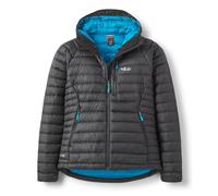 Rab W Microlight Alpine Jacket Black, Size 18 - Womens Casual Jacket, Color Black
