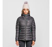 Rab Women's Microlight Alpine Down Long Jacket, Black 16