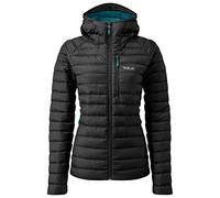Rab W Microlight Alpine Jacket Black, Size 18 - Womens Casual Jacket, Color Black