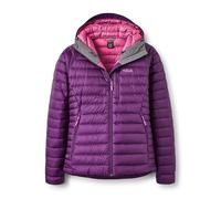 Rab - Warm down jacket - Microlight Alpine Jacket W Mulberry for Women - Size 8 UK - Purple Purple 8 UK