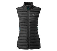 Rab - Goose down sleeveless jacket - Microlight Vest W Black for Women - Size S Black S