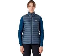 Rab Women's Microlight Down Vest - Insulated Lightweight Gilet for Hiking, Trekking, & Skiing - Steel - Small
