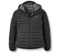 Rab - Women's Microlight Windstopper Hoody - Down jacket size 10, black/grey