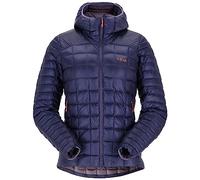 Rab Women's Mythic Alpine Light Jacket Down Insulated Water-Resistant Windproof Hooded for Hiking, Trekking, Climbing, & Casual - Patriot Blue - 12