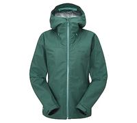 Rab Women's Namche GTX Jacket GORE-TEX Waterproof Breathable Rain Shell for Trekking & Everyday Use - Green Slate - 10