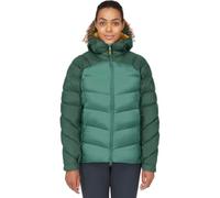 Rab Women's Neutrino Pro Down Jacket for Climbing & Mountaineering - Green Slate/Eucalyptus - Medium