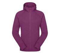 Rab Women's Nexus Hoody - Full-Zip Lightweight Fleece Jacket for Hiking, Trekking, & Climbing - Mulberry - 12
