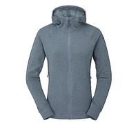 Rab Women's Nexus Hoody - Full-Zip Lightweight Fleece Jacket for Hiking, Trekking, & Climbing - Orion Blue - X-Small