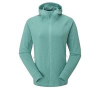 Rab Women's Nexus Hoody Full-Zip Lightweight Fleece Jacket for Trekking & Climbing - Glacier Blue - Medium