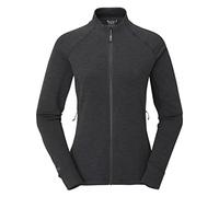 Rab Women's Nexus Jacket - Lightweight Fleece Coat for Hiking, Trekking, & Climbing - Black - XX-Large