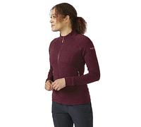 Rab Women's Nexus Jacket - Lightweight Fleece Coat for Hiking, Trekking, & Climbing - Deep Heather - X-Large