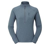 Rab Women's Nexus Pull-On - Lightweight Fleece Jacket for Hiking, Trekking, & Climbing - Orion Blue - Medium