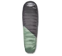 Rab - Women's Radeon 0C / 32F - Synthetic sleeping bag size Long - Body Size: 185 cm, green/ graphene