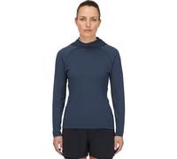 Rab Women's Sonic Hoody Lightweight Breathable Baselayer Shirt for Hiking & Trail Running - Tempest Blue - Large
