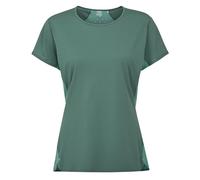 Rab Women's Sonic Ultra Tee Lightweight Quick-Drying T-Shirt for Hiking & Trail Running - Eucalyptus/Glacier Blue - Medium
