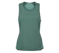 Rab Women's Sonic Ultra Vest Lightweight Tank Top for Hiking & Trail Running - Eucalyptus/Glacier Blue - Medium