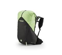Rab Women's Syclon XP ND Backpack - Lightweight Waterproof Backpack for Hiking, Trekking, & Backpacking - Black/Dark Fig Green - 28-Liter (Back Length - Small)