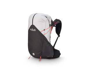 Rab Women's Syclon XP ND Backpack - Lightweight Waterproof Backpack for Hiking, Trekking, & Backpacking - Black/Dark Pewter - 28-Liter (Back Length - Small)