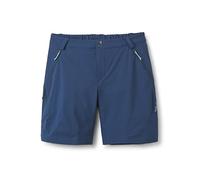 Rab Women's Torque Mountain Shorts (8-Inch Inseam) - Durable Softshell Active Shorts for Hiking, Trekking, & Climbing - Tempest Blue - 14/8 Inseam