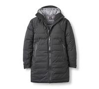 Rab Women's Valiance Parka - Lightweight Down Parka for Hiking & Trekking - Black - Large