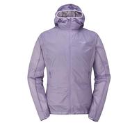 Rab Women's Vital Hoody Ultralight Windproof Shell Jacket for Hiking, Trail Running, & Climbing - Purple Sage - Medium