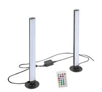 rabalux Standing lamp, Floor lamp, 5W LED, RGB, Black, Paco