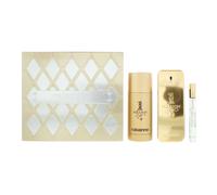 Rabanne 1 Million EDT 100ml, 10ml + Deodorant Spray 150ml Gift Set for Him