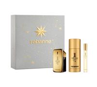 Rabanne 1 Million Eau De Toilette 50ml & Travel Spray 10ml & D