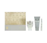 Rabanne Invictus 3 Piece Gift Set: Eau De Toilette 50m - Eau De Toilette 10ml - Shower Gel 100ml