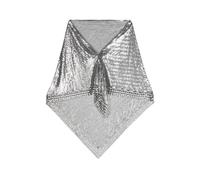 Rabanne metallic chain-mail scarf - Silver One Size