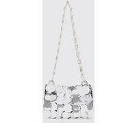 RABANNE Mini Bag Woman color Silver - Size: OS - female
