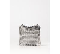 RABANNE Mini Bag Woman color Silver - Size: OS - female