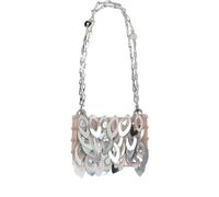 Rabanne mini disc-embellished shoulder bag - Neutrals One Size