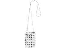 Rabanne mini Sparkle bag - Silver One Size