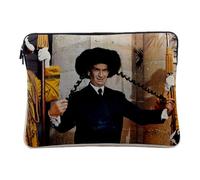 Rabbi Jacob Papillote Louis De Funes Comedie Laptop and Tablet Case Linen Look 10 Inches Printed in France