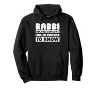Rabbi Religion - Synagogue Rabbi Pullover Hoodie