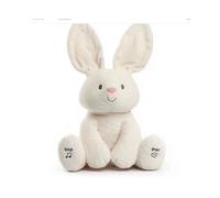 (Rabbit) 30cm P Elephant Stuffed Plush Doll Electric Toy Talking Singing Musical Toy Elephant Play Hide And S or Kids