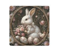 Rabbit (33) Camera Wrap Cloth, Squares Magic Self-Adhesive Cloth for Lens Camera Anti-Scratch Lens Protector Makeup Wrap Cloth Bag 17.7" x 17.7"