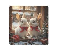 Rabbit (37) Camera Wrap Cloth, Squares Magic Self-Adhesive Cloth for Lens Camera Anti-Scratch Lens Protector Makeup Wrap Cloth Bag 13.8" x 13.8"