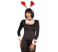 Rabbit Accessories Set for Women Leg Avenue Blanc TU