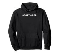Rabbit Adoption, Adopt A Lop Pullover Hoodie