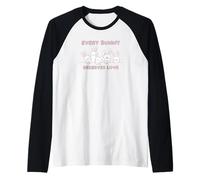 Rabbit Adoption, Every Bunny Deserves Love Raglan Baseball Tee