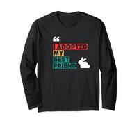 Rabbit Adoption, I Adopted My Best Friend Long Sleeve T-Shirt