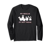 Rabbit Adoption, My Rescue My Best Friend Long Sleeve T-Shirt