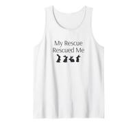 Rabbit Adoption, My Rescue Rescued Me Tank Top