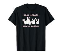 Rabbit Adoption, Real Heroes Rescue Rabbits T-Shirt