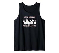 Rabbit Adoption, Real Heroes Rescue Rabbits Tank Top