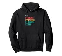 Rabbit Adoption, Rescue Rabbits Are The Best Pullover Hoodie
